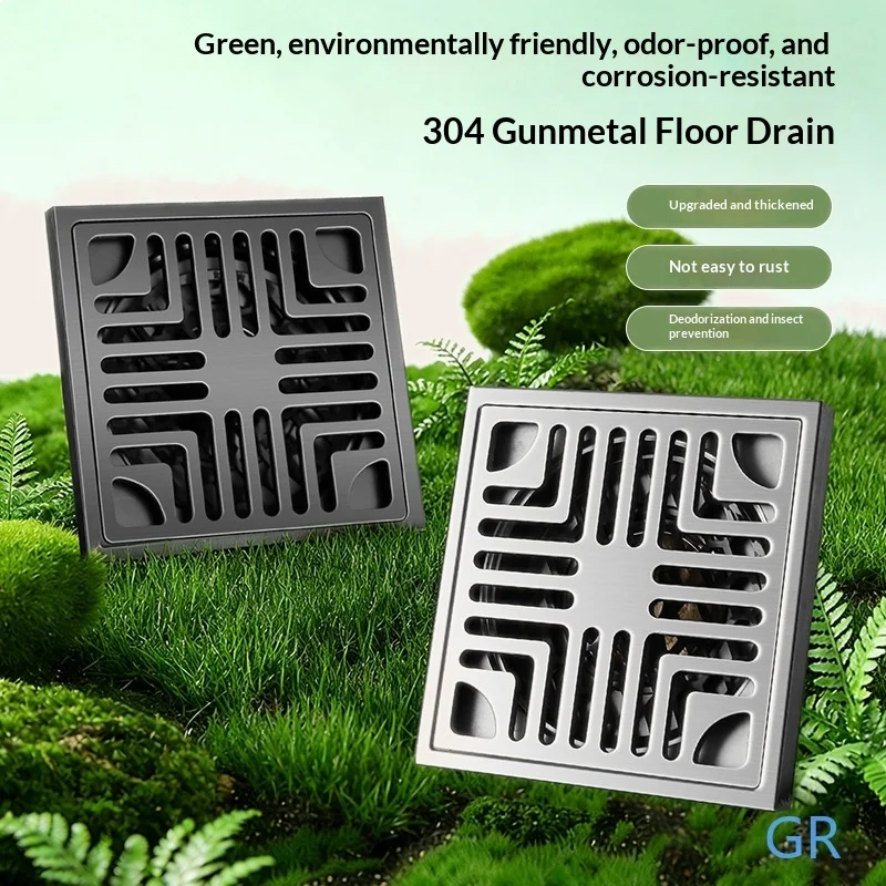 Eco-Friendly Stainless Steel Copper Core Floor Drain Anti-Odor Anti-Overflow for Bathroom Kitchen
Eco-Friendly Stainless Steel Copper Core Floor Drain Anti-Odor Anti-Overflow for Bathroom Kitchen