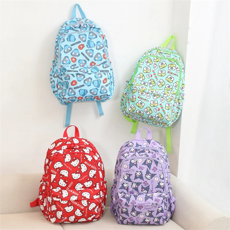 Новый школьный портфель Hello Kitty Y2K Kawaii Sanrio аниме Kuromi My Melody Cinnamoroll Милая мультяшная девушка сердце дорожная Фотосумка детский подарок
Новый школьный портфель Hello Kitty Y2K Kawaii Sanrio аниме Kuromi My Melody Cinnamoroll Милая мультяшная девушка сердце дорожная Фотосумка детский подарок