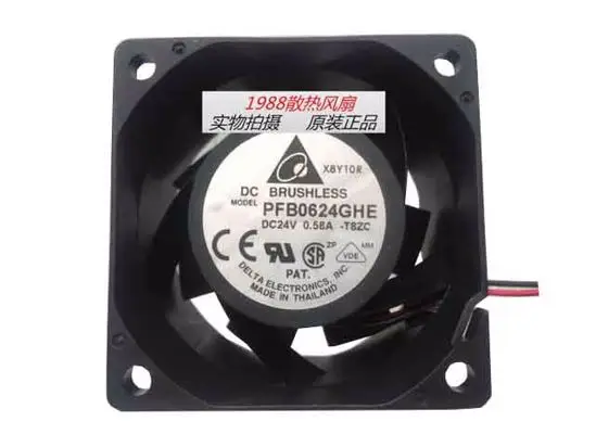 Двухпроводный Вентилятор охлаждения сервера Delta Electronics PFB0624GHE T8ZC DC 24 В 0,58 а 60x60x38 мм
Двухпроводный Вентилятор охлаждения сервера Delta Electronics PFB0624GHE T8ZC DC 24 В 0,58 а 60x60x38 мм
