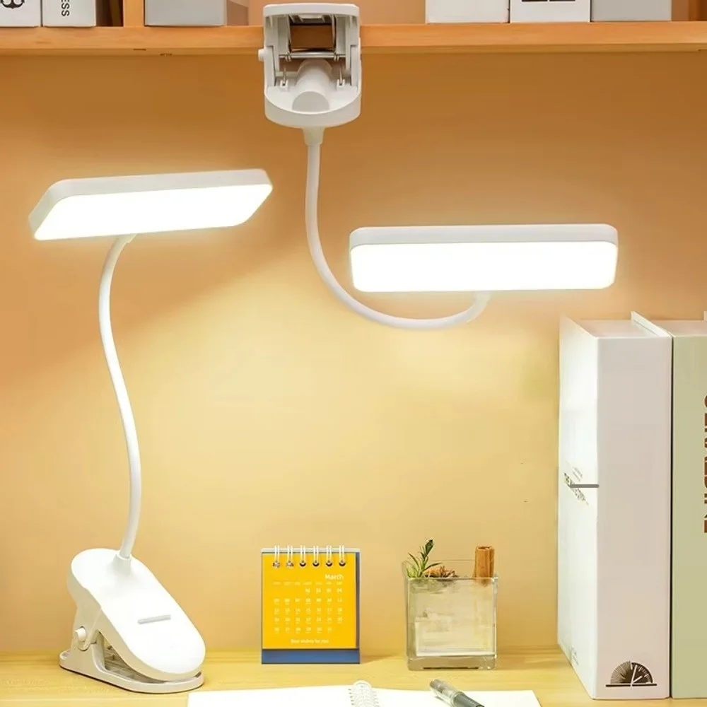 3 Colors LED Clamp Desk Lamp Touch Dimming Flexible Bedroom Table Lamp Energy-Efficient Eye Protection LED Book Clip Lights
3 Colors LED Clamp Desk Lamp Touch Dimming Flexible Bedroom Table Lamp Energy-Efficient Eye Protection LED Book Clip Lights