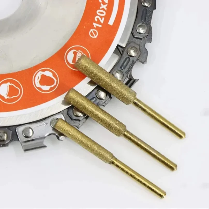 A set of coated cylindrical files (4/4.8/5.5mm), sharpening stone files, and chainsaw grinding heads 3pcs Gold
A set of coated cylindrical files (4/4.8/5.5mm), sharpening stone files, and chainsaw grinding heads 3pcs Gold