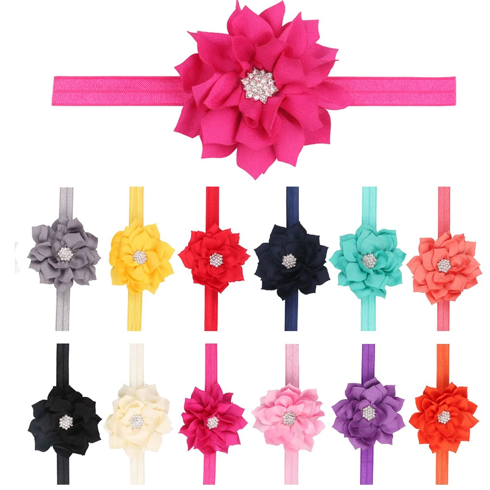 12pcs Rhinestone Baby Headbands Flower Hairband for Infant Girls American European Style Newborn Toddler Children Baby Shower
12pcs Rhinestone Baby Headbands Flower Hairband for Infant Girls American European Style Newborn Toddler Children Baby Shower