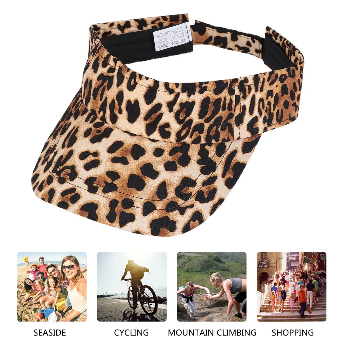 Summer Sun Hat Leopard Pattern Cap Sun-Shade Print Plastic Baseball Fashionable Stylish Hiking Camping Fishing Vacation Daily
Summer Sun Hat Leopard Pattern Cap Sun-Shade Print Plastic Baseball Fashionable Stylish Hiking Camping Fishing Vacation Daily