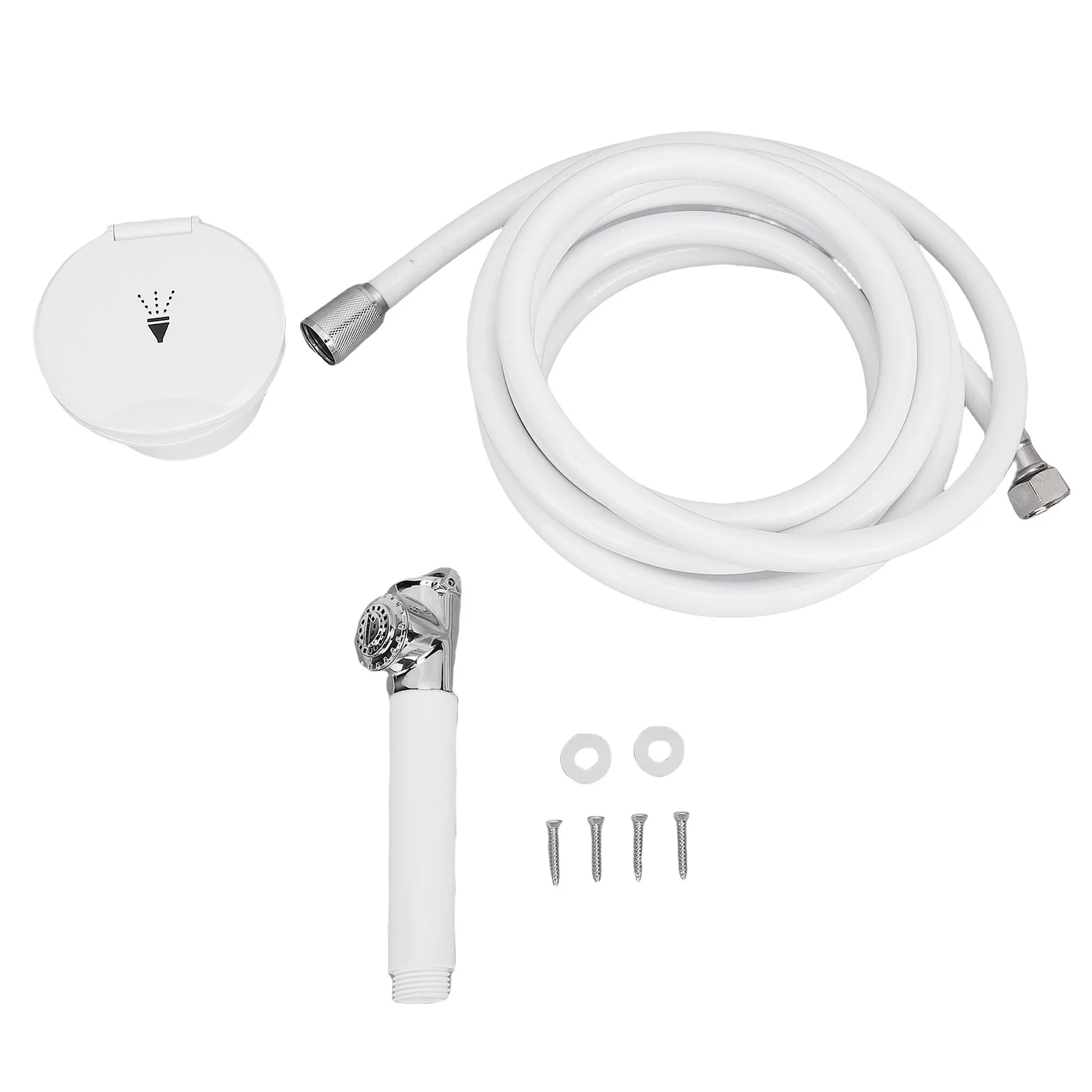 Комплект морской душевой насадки, насадка для душа с повышением давления, портативный дизайн, прочная нержавеющая сталь 316, нержавеющая сталь для яхты, автофургона
Комплект морской душевой насадки, насадка для душа с повышением давления, портативный дизайн, прочная нержавеющая сталь 316, нержавеющая сталь для яхты, автофургона