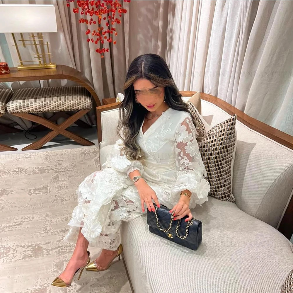 MOLISA Элегантные платья для выпускного вечера цвета слоновой кости по индивидуальному заказу длиной до щиколотки с длинным рукавом и 3D цветами, аппликациями, вечернее платье, кружевные вечерние платья
MOLISA Элегантные платья для выпускного вечера цвета слоновой кости по индивидуальному заказу длиной до щиколотки с длинным рукавом и 3D цветами, аппликациями, вечернее платье, кружевные вечерние платья