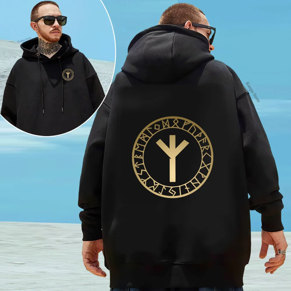 Hoodies for Man Sweatshirt Autumn Vintage pattern printing Long Sleeve Hooded Sweatshirt Hoodie Black Gray Sportswear US sizes
Hoodies for Man Sweatshirt Autumn Vintage pattern printing Long Sleeve Hooded Sweatshirt Hoodie Black Gray Sportswear US sizes