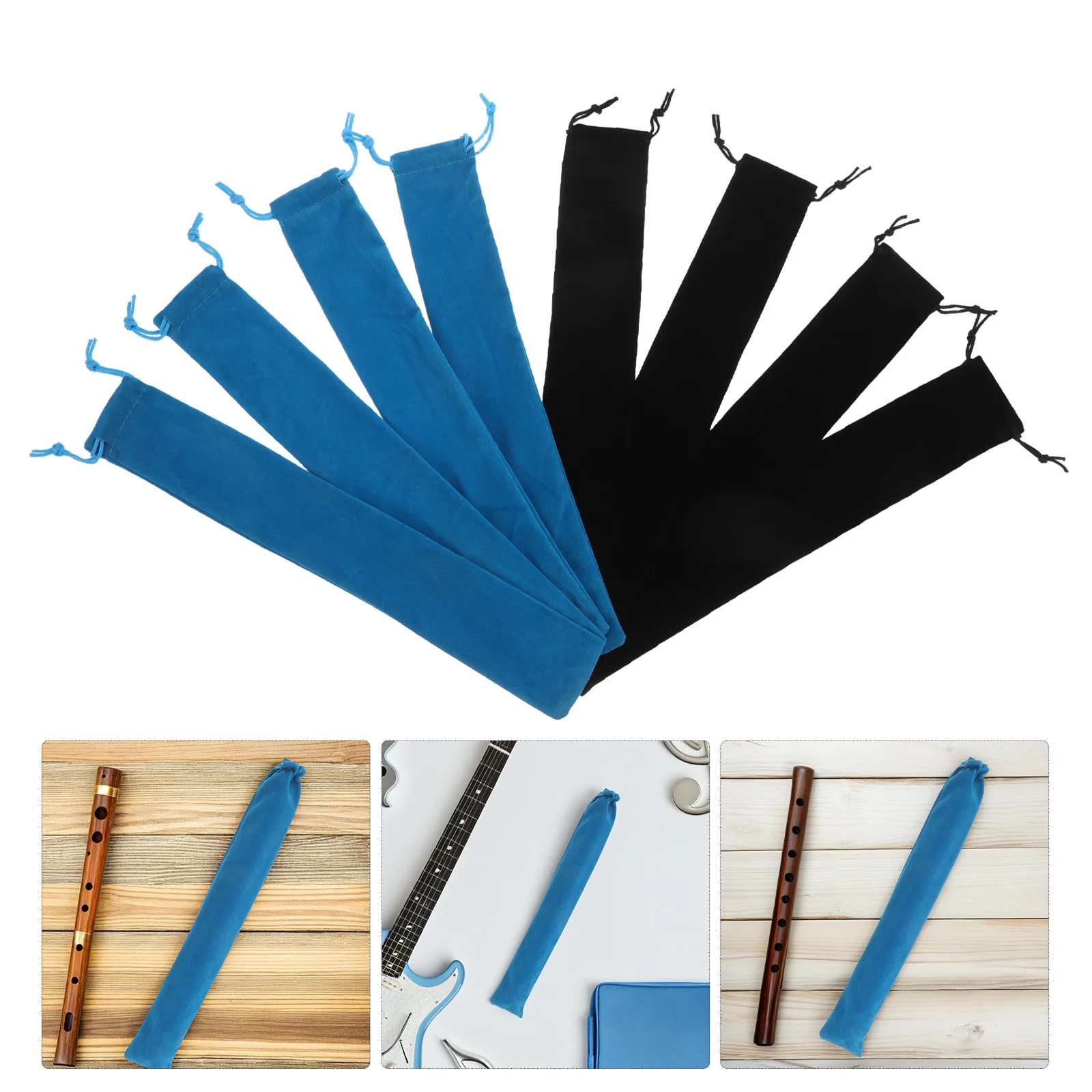 8 Pcs Recorder Storage Bag Harmonica Flute Carry Pouch Musical Instrument Accessories
8 Pcs Recorder Storage Bag Harmonica Flute Carry Pouch Musical Instrument Accessories