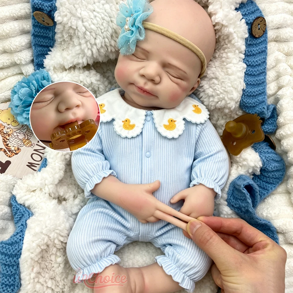 20inch Flexible Limbs Silicone Reborn Baby Girl/Boy Pascale Realistic Baby Safe Non-Toxic Material Newborn Doll for Gift
20inch Flexible Limbs Silicone Reborn Baby Girl/Boy Pascale Realistic Baby Safe Non-Toxic Material Newborn Doll for Gift
