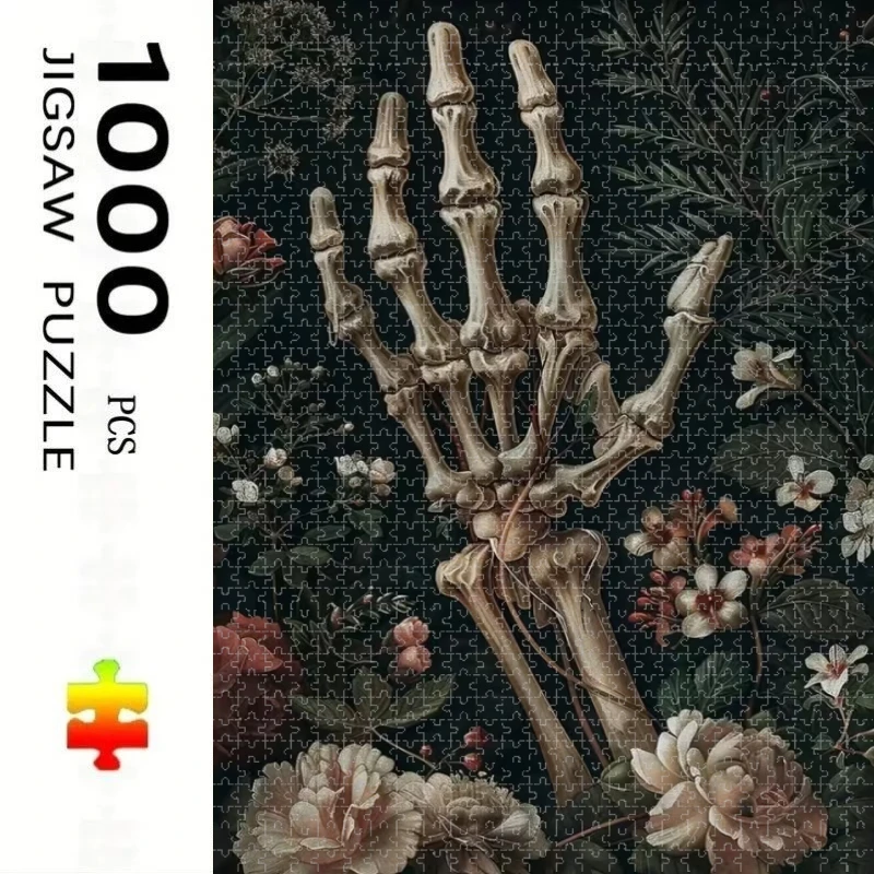 Large Size Jigsaw Puzzle 500/1000/1200/2000 Pcs Flowers and Skeleton Patterns Jigsaw Puzzles for Adults Stress Relief Toys Gift
Large Size Jigsaw Puzzle 500/1000/1200/2000 Pcs Flowers and Skeleton Patterns Jigsaw Puzzles for Adults Stress Relief Toys Gift