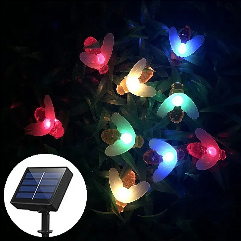 Beautiful Solar Bee LED String Lights Light Up Your Outdoor Garden Fence Balcony Flower Pot Tree Party Decor Street Home Fence
Beautiful Solar Bee LED String Lights Light Up Your Outdoor Garden Fence Balcony Flower Pot Tree Party Decor Street Home Fence