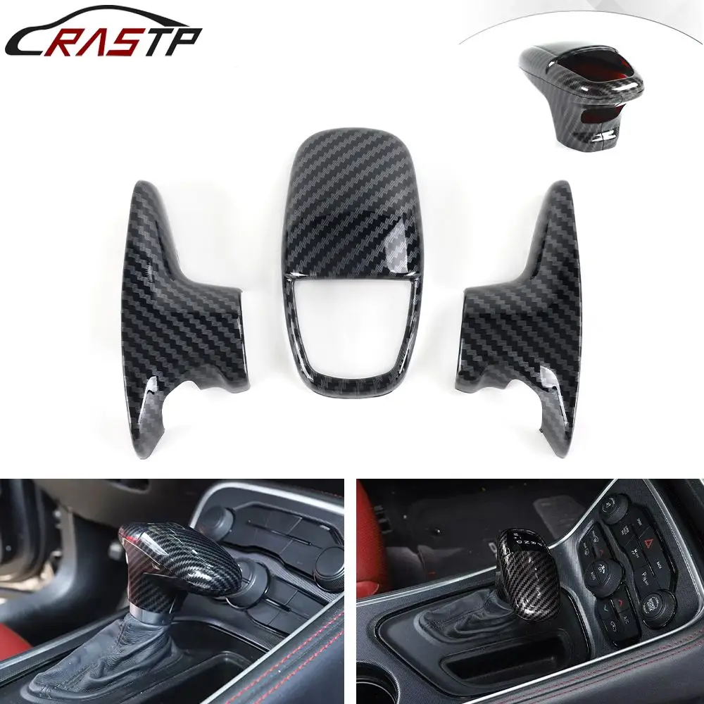 RASTP-Carbon Fiber Car Gear Shift Knob Decoration Cover Trim For Dodge Charger Challenger 2015+/Durango 2018 RS-SFN203
RASTP-Carbon Fiber Car Gear Shift Knob Decoration Cover Trim For Dodge Charger Challenger 2015+/Durango 2018 RS-SFN203