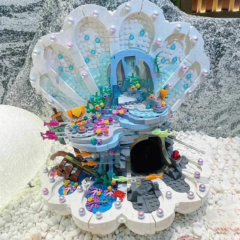 Creative Scene Mermaid Shell Model with Figures 1808PCS Building Blocks Brick Toys Christmas Halloween Thanksgiving Day Gift Set
Creative Scene Mermaid Shell Model with Figures 1808PCS Building Blocks Brick Toys Christmas Halloween Thanksgiving Day Gift Set