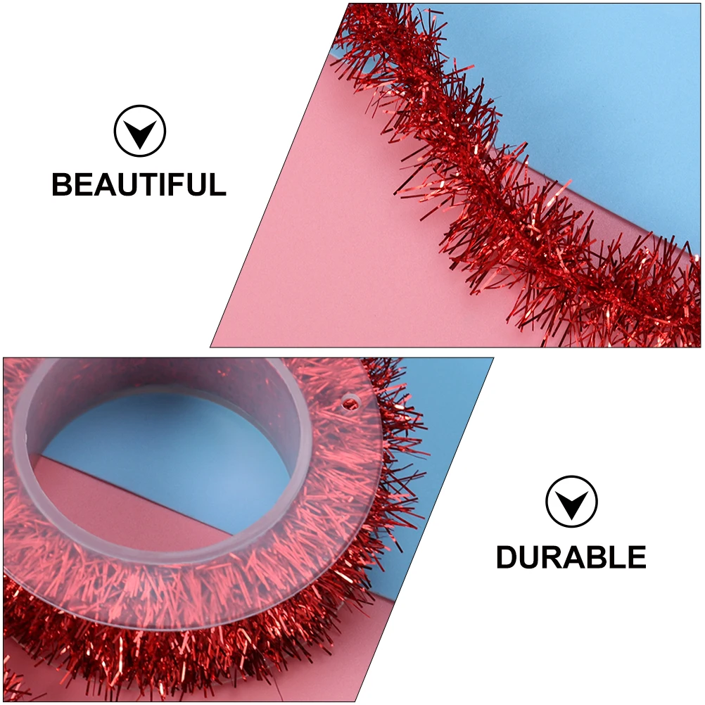 4 Pcs Christmas Decoration Ribbons Supplies Garland Tree Pink Room Gift Shiny Wreath
4 Pcs Christmas Decoration Ribbons Supplies Garland Tree Pink Room Gift Shiny Wreath