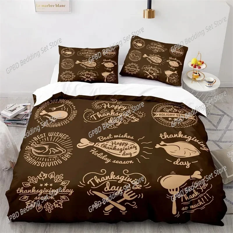 Thanksgiving Day King Duvet Cover Cartoon Pumpkin Turkey Bedding Set Microfiber Maple Leaves Comforter Cover For Boys Girls Teen
Thanksgiving Day King Duvet Cover Cartoon Pumpkin Turkey Bedding Set Microfiber Maple Leaves Comforter Cover For Boys Girls Teen