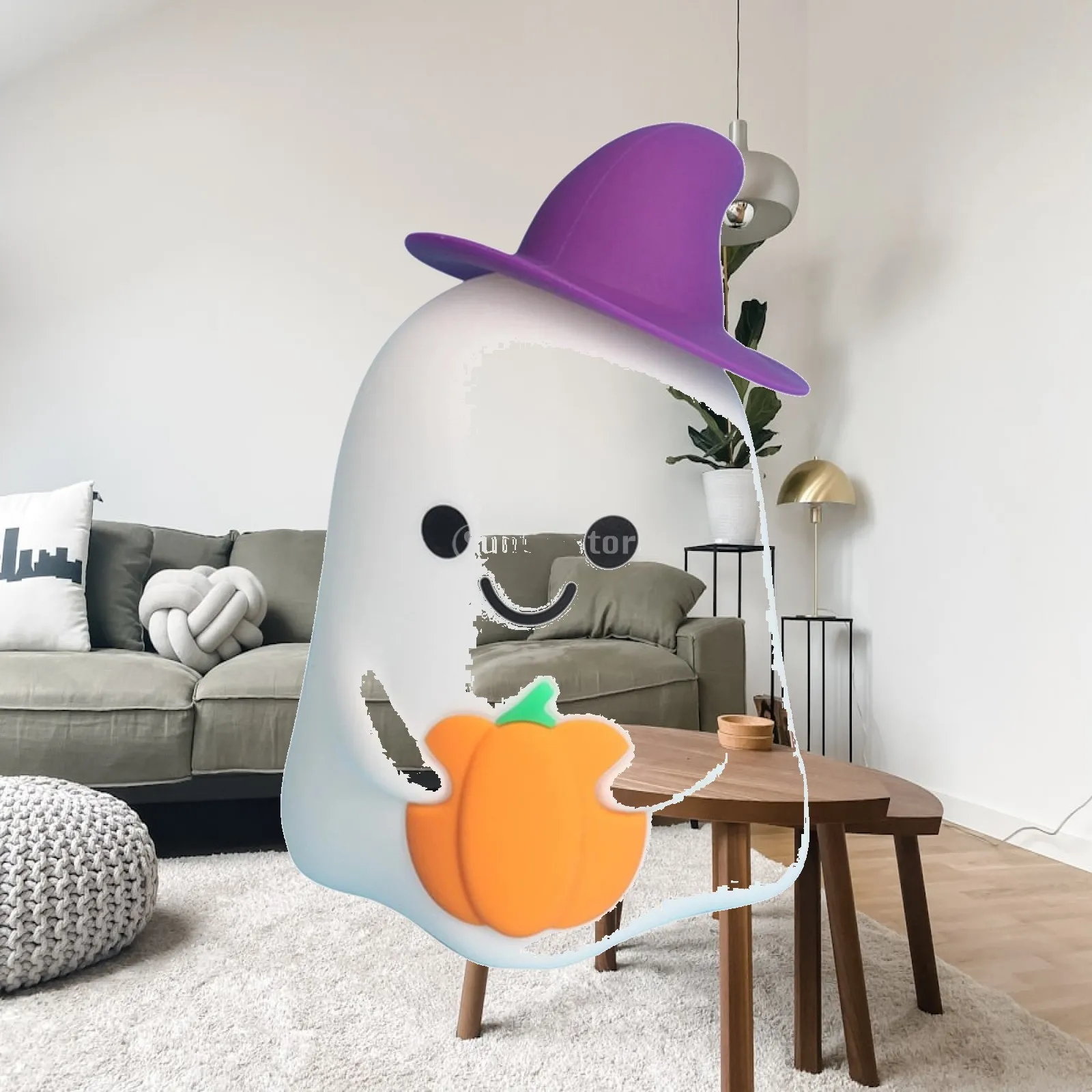 Ghost Statue Night Light Silicone Decorative Neon Lamp for Halloween Party Home Desk Room Decoration
Ghost Statue Night Light Silicone Decorative Neon Lamp for Halloween Party Home Desk Room Decoration