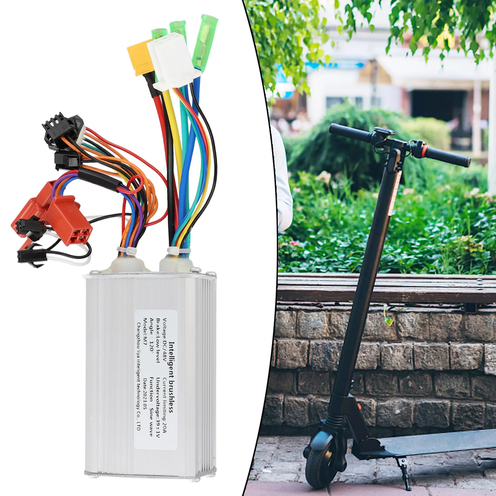 For LIVIAE Intelligent Brushless DC Controller for Electric Scooter 36V 48V 350W Motor Compatibility High Performance
For LIVIAE Intelligent Brushless DC Controller for Electric Scooter 36V 48V 350W Motor Compatibility High Performance