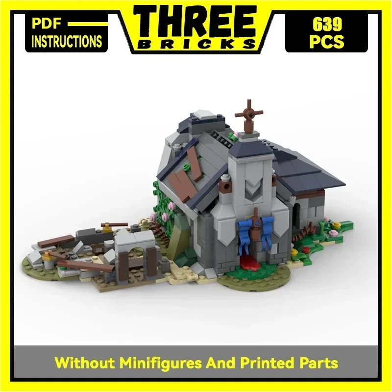 Moc Building Blocks Medieval Olden Chapel Model Technology Brick DIY Assembly Modular Street View Toy Children Holiday Gift
Moc Building Blocks Medieval Olden Chapel Model Technology Brick DIY Assembly Modular Street View Toy Children Holiday Gift