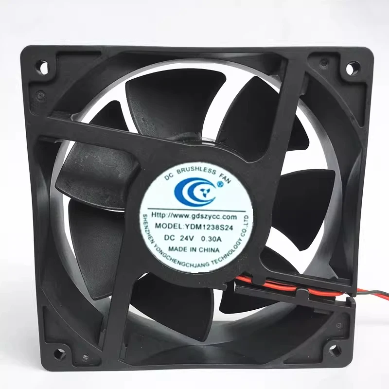 HJY 1-piece DC brushless fan YDH1238S24 DC24V 0.34A inverter fan 12CM 12038
HJY 1-piece DC brushless fan YDH1238S24 DC24V 0.34A inverter fan 12CM 12038