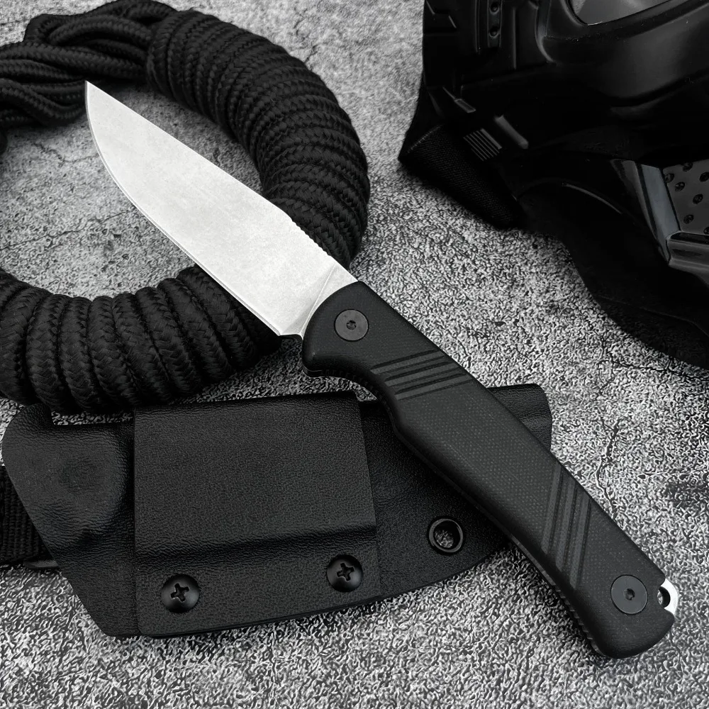 1089 High Hardness Straight Knife 8Cr13Mov Blade G10 Handle Outdoor Fixed Blade Knife Peeling Tool EDC Jungle Tool
1089 High Hardness Straight Knife 8Cr13Mov Blade G10 Handle Outdoor Fixed Blade Knife Peeling Tool EDC Jungle Tool