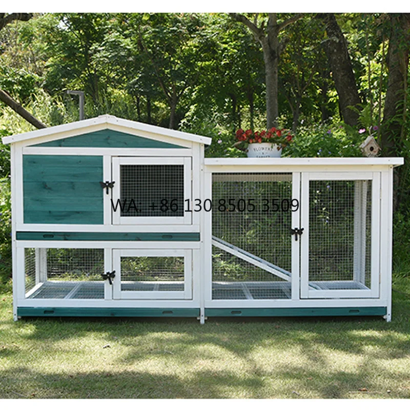 Cheap Handmade Modern Eco-Friendly Wooden Rabbit Hutch Large Custom Indoor Outdoor Rabbit Cage for Breeding Pet House
Cheap Handmade Modern Eco-Friendly Wooden Rabbit Hutch Large Custom Indoor Outdoor Rabbit Cage for Breeding Pet House
