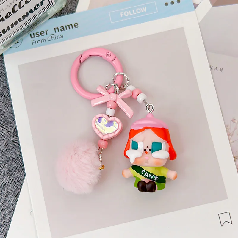 New Kawaii Crybaby keychain cartoon creative three-dimensional doll students schoolbag pendant car keychain children's day gift
New Kawaii Crybaby keychain cartoon creative three-dimensional doll students schoolbag pendant car keychain children's day gift