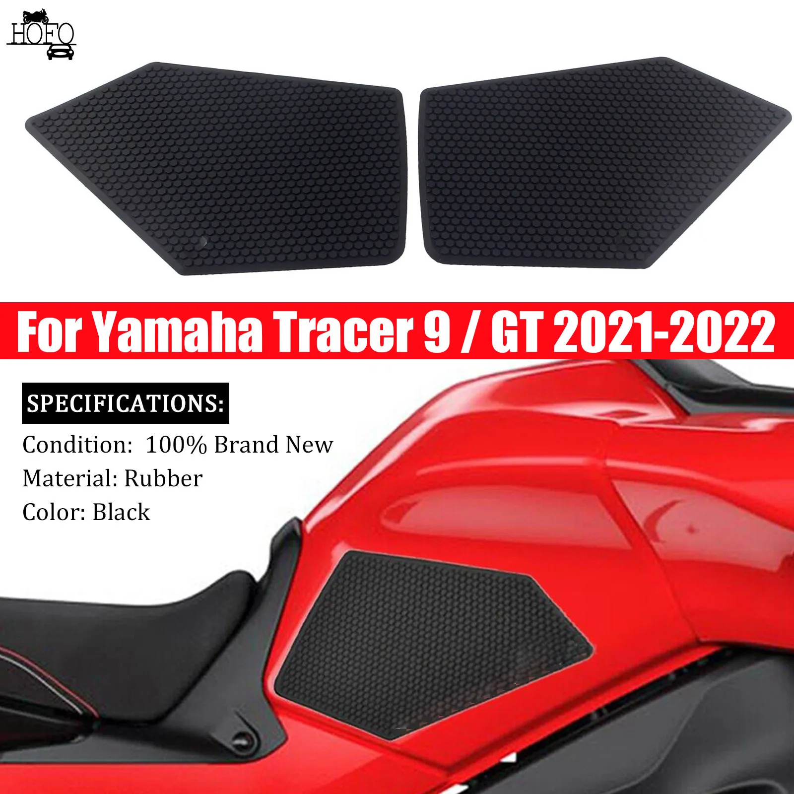 For Yamaha Tracer 9 / GT 2021-2022 Motorcycle tank Sticker pad Non-slip Side Fuel Rubber Waterproof Stickers
For Yamaha Tracer 9 / GT 2021-2022 Motorcycle tank Sticker pad Non-slip Side Fuel Rubber Waterproof Stickers