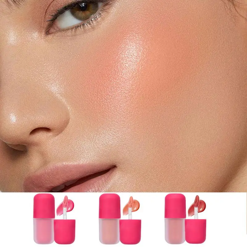 Liquid Blush Lasting Brightens Facial Cheek Stick Moisturizing Flash Lip Gloss Makeup Lip Gloss Face Rouge makeup Cosmetics
Liquid Blush Lasting Brightens Facial Cheek Stick Moisturizing Flash Lip Gloss Makeup Lip Gloss Face Rouge makeup Cosmetics