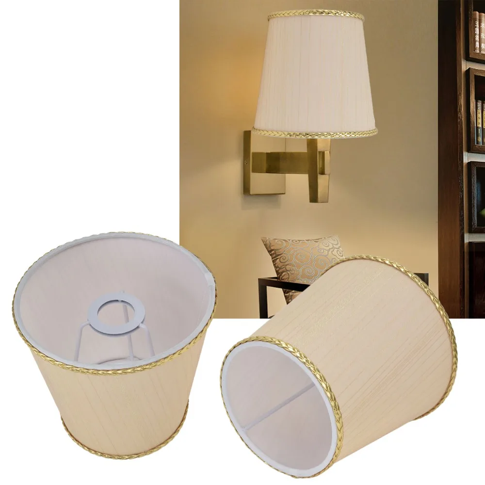 2PCS Simple Fabric Lampshade Clip On Design 5.5 inch Height Lamp Cover Wall Lamp Shade Floor Lamp
2PCS Simple Fabric Lampshade Clip On Design 5.5 inch Height Lamp Cover Wall Lamp Shade Floor Lamp