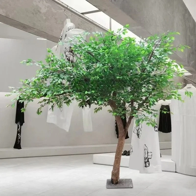 Simulation Tree Fake Banyan Large Floor Plant Living Room Floriculture Solid Wood Trunk Indoor Landscaping Decoration
Simulation Tree Fake Banyan Large Floor Plant Living Room Floriculture Solid Wood Trunk Indoor Landscaping Decoration