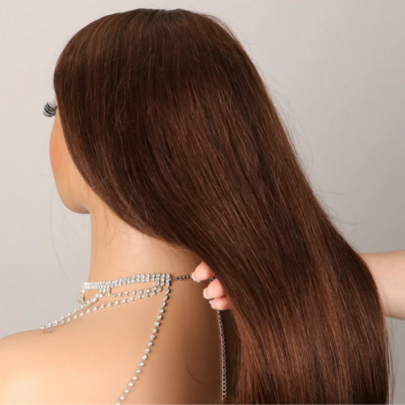 Шоколадно-коричневые парики из натуральных волос 13x4 13x6 Парик из натуральных волос на кружеве Прямой парик на фронтальной части шнурка Предварительно выщипанный 30-дюймовый цветной парик из человеческих волос
Шоколадно-коричневые парики из натуральных волос 13x4 13x6 Парик из натуральных волос на кружеве Прямой парик на фронтальной части шнурка Предварительно выщипанный 30-дюймовый цветной парик из человеческих волос