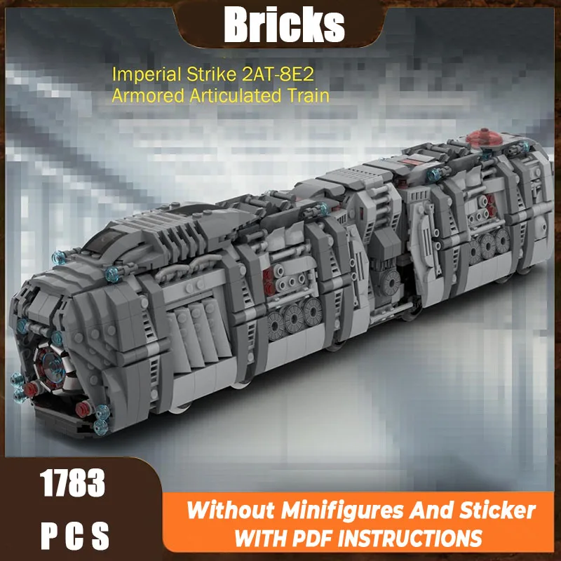 Planet Moc Building Block Model 2AT-8E2 Armored Articulated Train Modular Technology Building Blocks Festival Gift Toy DIY Set
Planet Moc Building Block Model 2AT-8E2 Armored Articulated Train Modular Technology Building Blocks Festival Gift Toy DIY Set