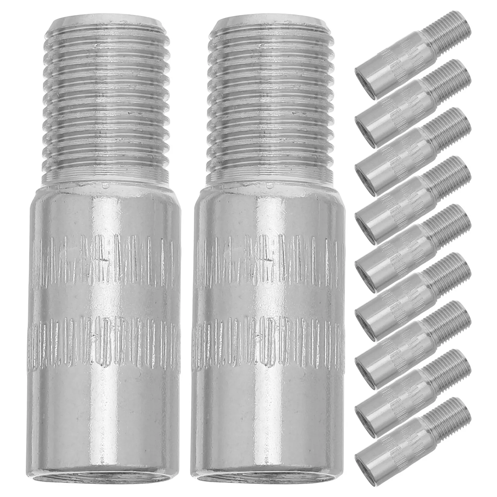 10Pcs Copper Chrome Plated Tire Valve Stem Extensions 27Mm Air Valve Extender 8Mm Hole Diameter Car Tire Inflation Stem Caps
10Pcs Copper Chrome Plated Tire Valve Stem Extensions 27Mm Air Valve Extender 8Mm Hole Diameter Car Tire Inflation Stem Caps