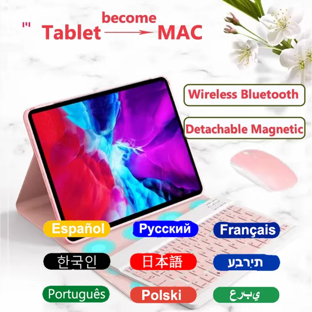 Keyboard Case For OPPO Pad 3 Pro 12.1 Case Keyboard For Tab OnePlus pad pro 12.1 Hebrew Russian Spanish Korean Keyboard
Keyboard Case For OPPO Pad 3 Pro 12.1 Case Keyboard For Tab OnePlus pad pro 12.1 Hebrew Russian Spanish Korean Keyboard