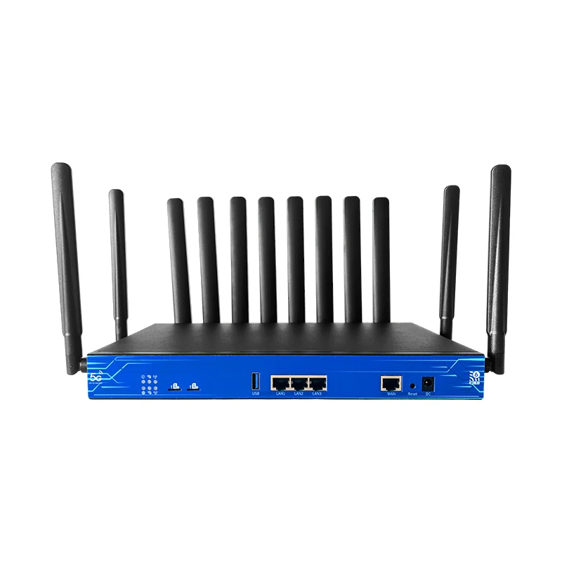 Wiflyer 5G router WIFI6 Home CPE router Dual mode dual card router high-speed 512MB DDR4 with 128MB SPI NAND Flash
Wiflyer 5G router WIFI6 Home CPE router Dual mode dual card router high-speed 512MB DDR4 with 128MB SPI NAND Flash