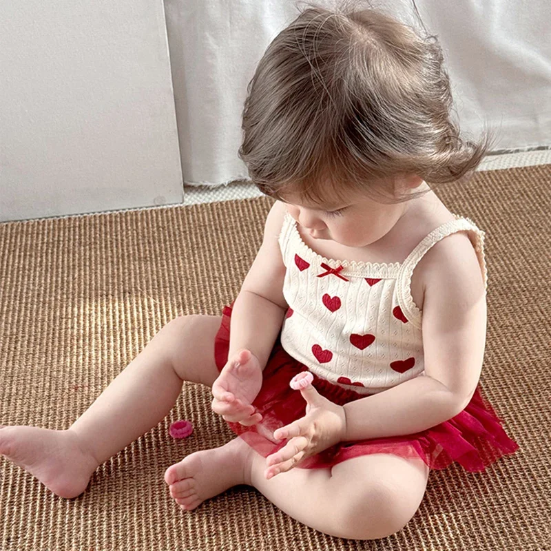 2026 New Summer Toddler Baby Girls Jumpsuit Sleeveless Cotton Print Splicing Infant Baby Girls Bodysuits 0-24M Children Clothes
2026 New Summer Toddler Baby Girls Jumpsuit Sleeveless Cotton Print Splicing Infant Baby Girls Bodysuits 0-24M Children Clothes