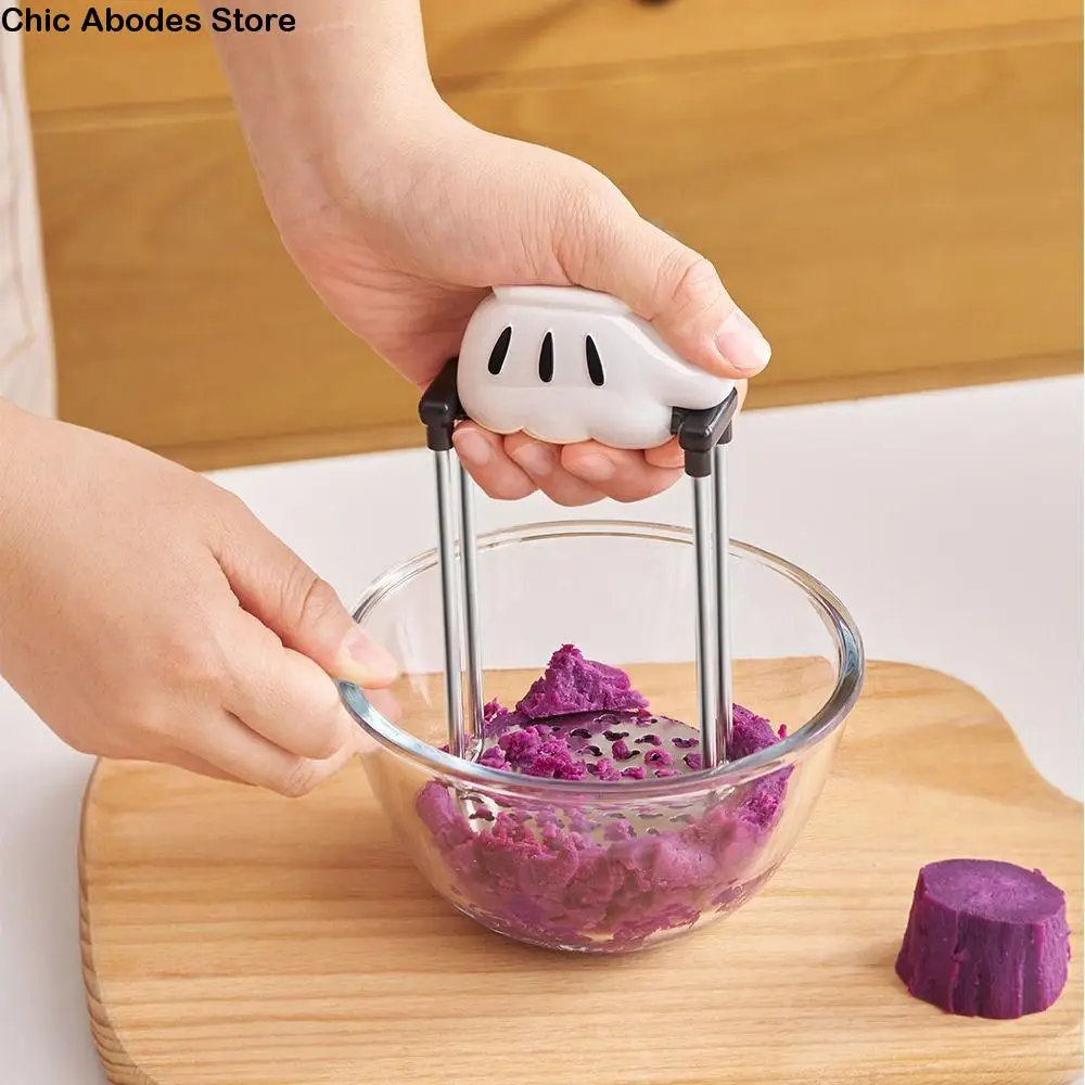 Hand Press Manual Potato Masher Comfort Grip Stainless Steel Vegetable Smasher Food Crusher Non-Slip Handle Garlic Press
Hand Press Manual Potato Masher Comfort Grip Stainless Steel Vegetable Smasher Food Crusher Non-Slip Handle Garlic Press
