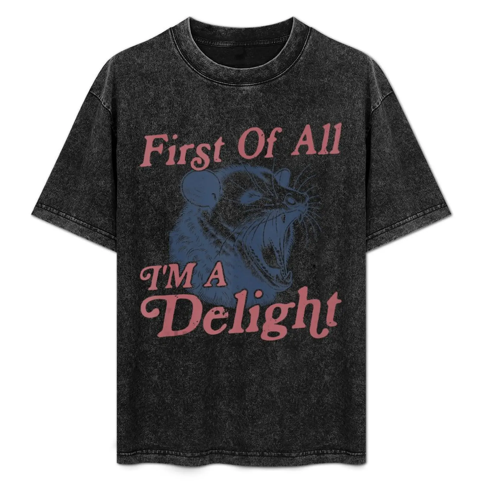 First Of All I'm A Delight Funny Angry Opossum Possum T-Shirt Big Size Daily Wear T-Shirt
First Of All I'm A Delight Funny Angry Opossum Possum T-Shirt Big Size Daily Wear T-Shirt