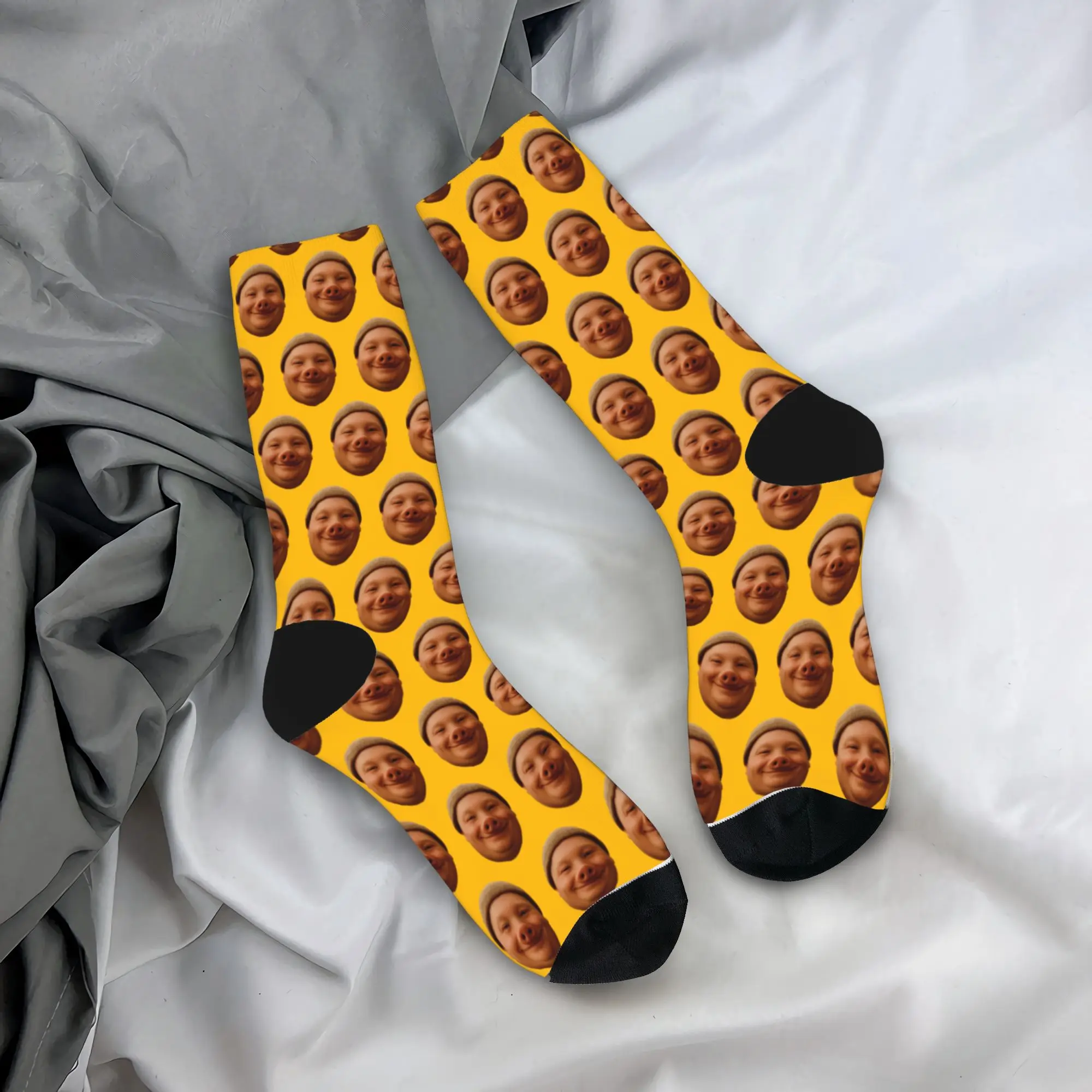 Women Men Socks John Pork Stockings Winter Korean Comfortable Socks Graphic Running Anti Skid Socks
Women Men Socks John Pork Stockings Winter Korean Comfortable Socks Graphic Running Anti Skid Socks