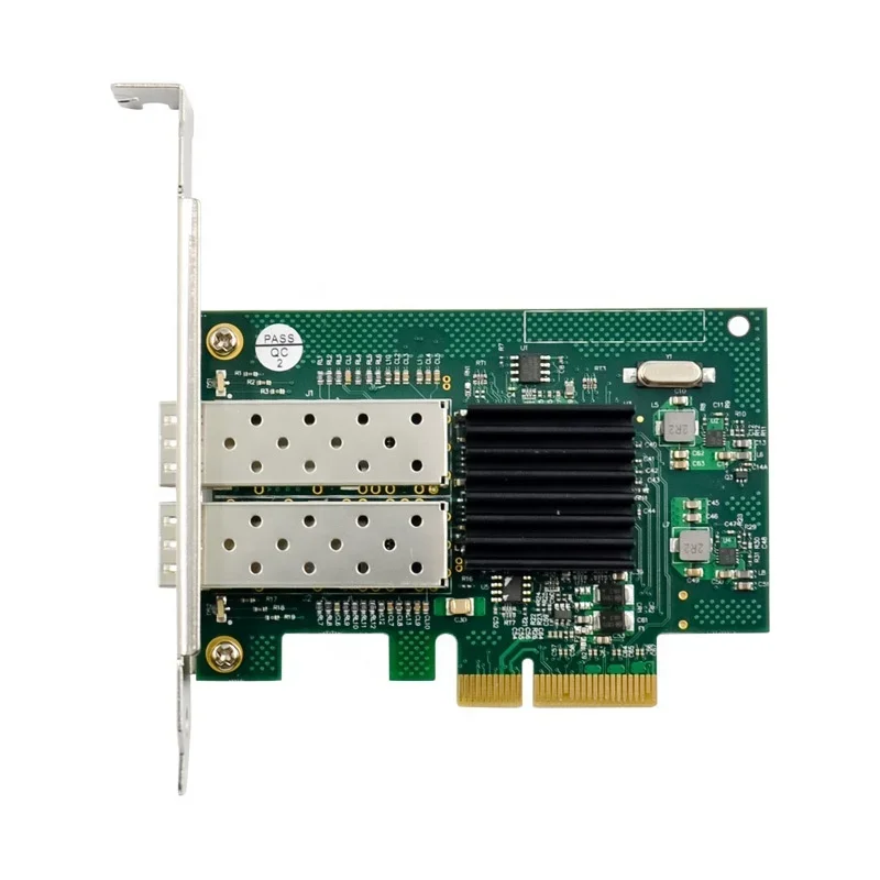 Сетевая карта PCI-E X4 к гигабитному оптоволоконному серверу, 1000M PCIe, двойная оптоволоконная сетевая карта SFP, чипсет 82576EB
Сетевая карта PCI-E X4 к гигабитному оптоволоконному серверу, 1000M PCIe, двойная оптоволоконная сетевая карта SFP, чипсет 82576EB