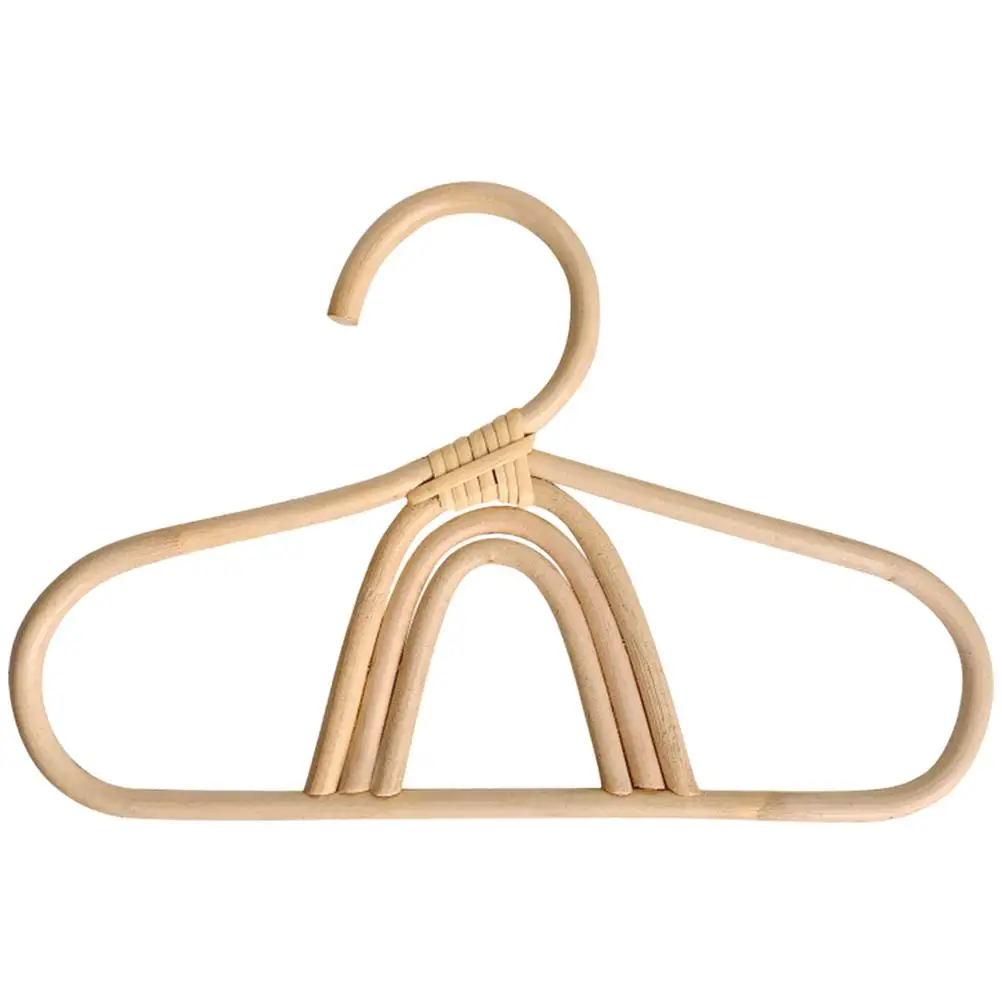 Rainbow Rattan Baby Hanger Kids Clothes Rack Coat Hooks Infant Clothing ganizer Small Dress Hangers Storage Solution
Rainbow Rattan Baby Hanger Kids Clothes Rack Coat Hooks Infant Clothing ganizer Small Dress Hangers Storage Solution