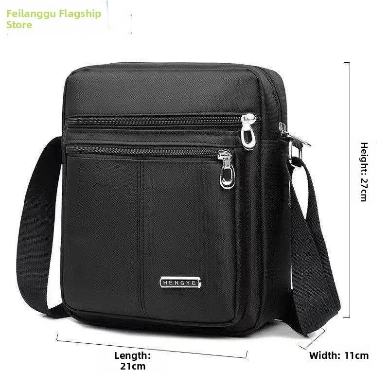 Oxford Cloth Men's Shoulder Bag Casual Canvas Crossbody Backpack Small Business Phone Bag Leisure Travel Diagonal Bag
Oxford Cloth Men's Shoulder Bag Casual Canvas Crossbody Backpack Small Business Phone Bag Leisure Travel Diagonal Bag