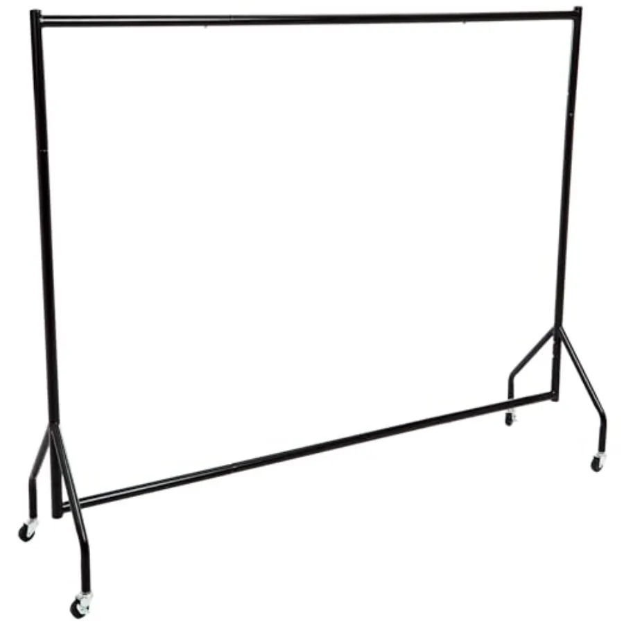 Heavy Duty Portable Rolling Garment Rack Hanging Clothes Organizer Rail for Display and Storage Easy to Assemble 72 x 60 Inch B
Heavy Duty Portable Rolling Garment Rack Hanging Clothes Organizer Rail for Display and Storage Easy to Assemble 72 x 60 Inch B