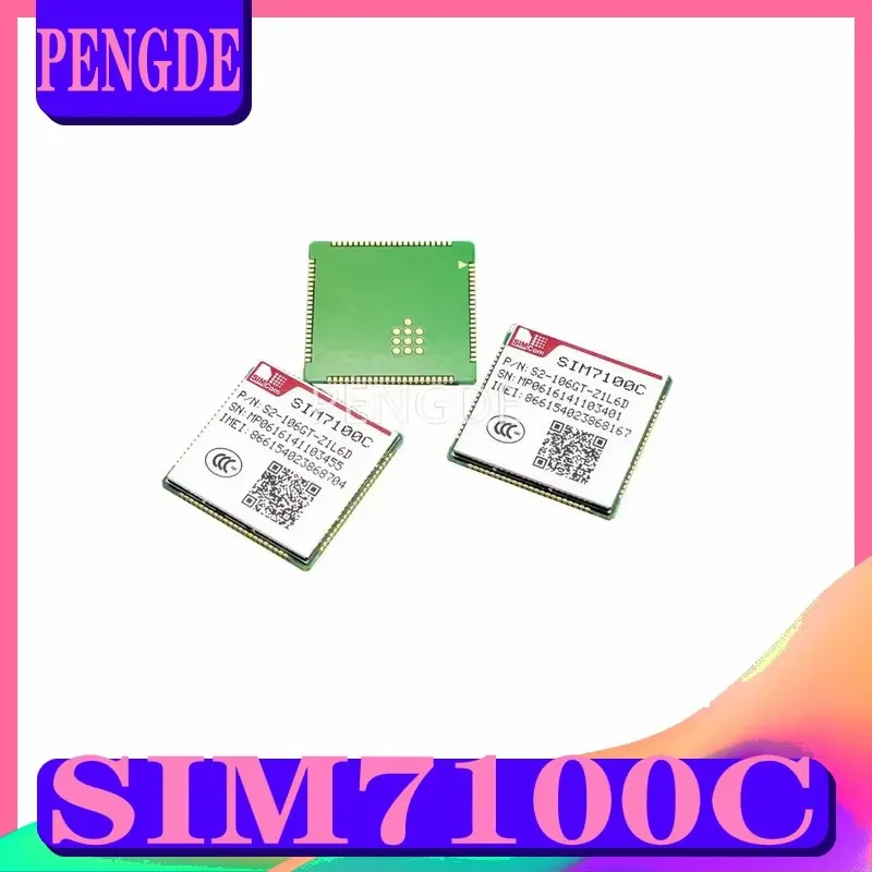 Совершенно новый оригинальный модуль связи SMD 4G в упаковке SIM7100C LTE FDD поддерживает многочастотный в наличии
Совершенно новый оригинальный модуль связи SMD 4G в упаковке SIM7100C LTE FDD поддерживает многочастотный в наличии