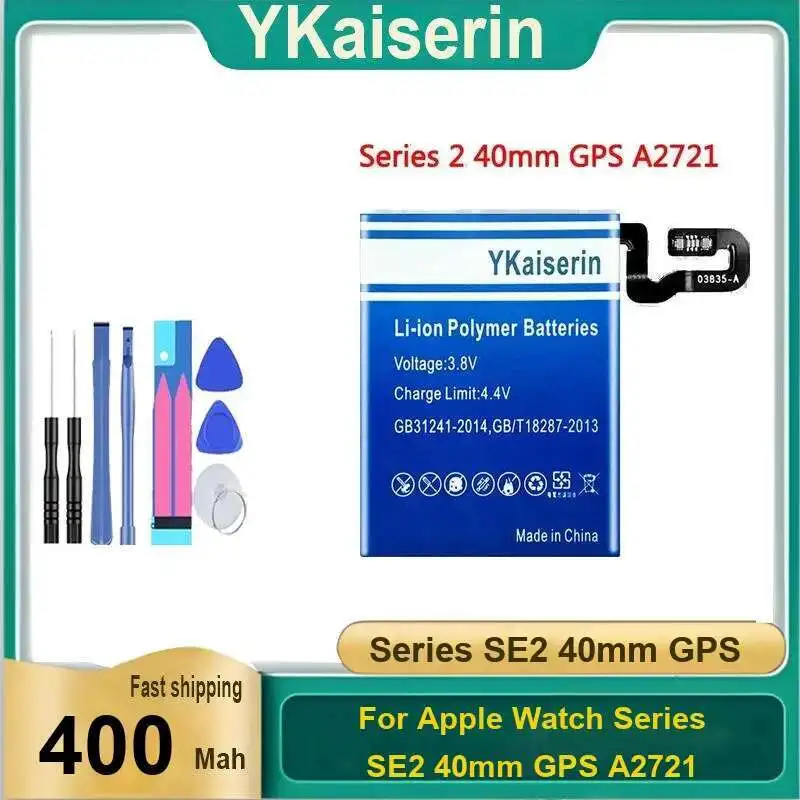 Аккумулятор для часов Apple Series SE2, 40 мм, GPS, сильная совместимость, 400 мАч
Аккумулятор для часов Apple Series SE2, 40 мм, GPS, сильная совместимость, 400 мАч