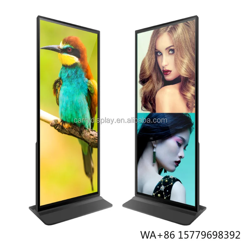 70/75/86 Inch Touch Screen Vertical LCD Panel Stand Advertising Display Full HD Big Screen
70/75/86 Inch Touch Screen Vertical LCD Panel Stand Advertising Display Full HD Big Screen