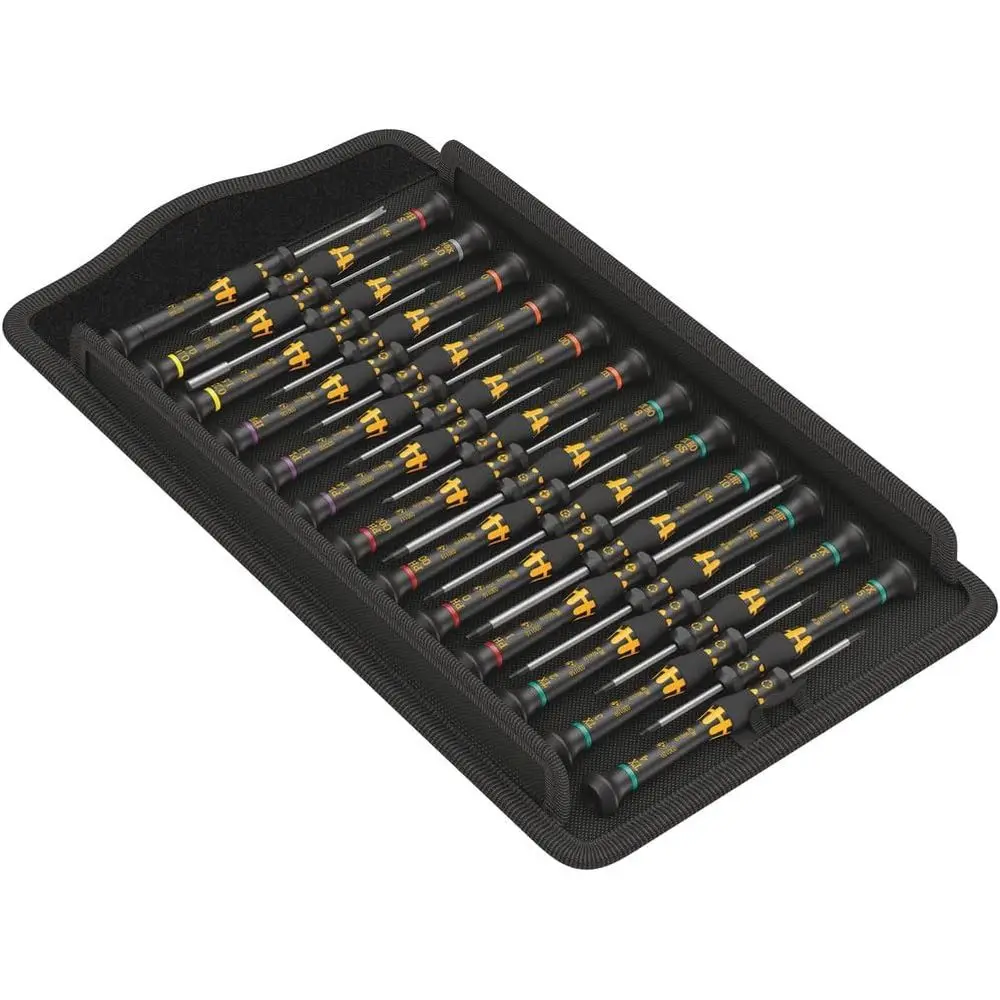 Micro ESD Big Pack 1 Screwdriver Set for Electronic Applications, 25 Pieces
Micro ESD Big Pack 1 Screwdriver Set for Electronic Applications, 25 Pieces