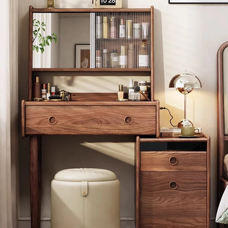 Bedroom Makeup Vanity Table Mirror Drawers Storage Cabinet Dressing Table Women Modern Mesa De Maquillaje Postmodern Furniture
Bedroom Makeup Vanity Table Mirror Drawers Storage Cabinet Dressing Table Women Modern Mesa De Maquillaje Postmodern Furniture