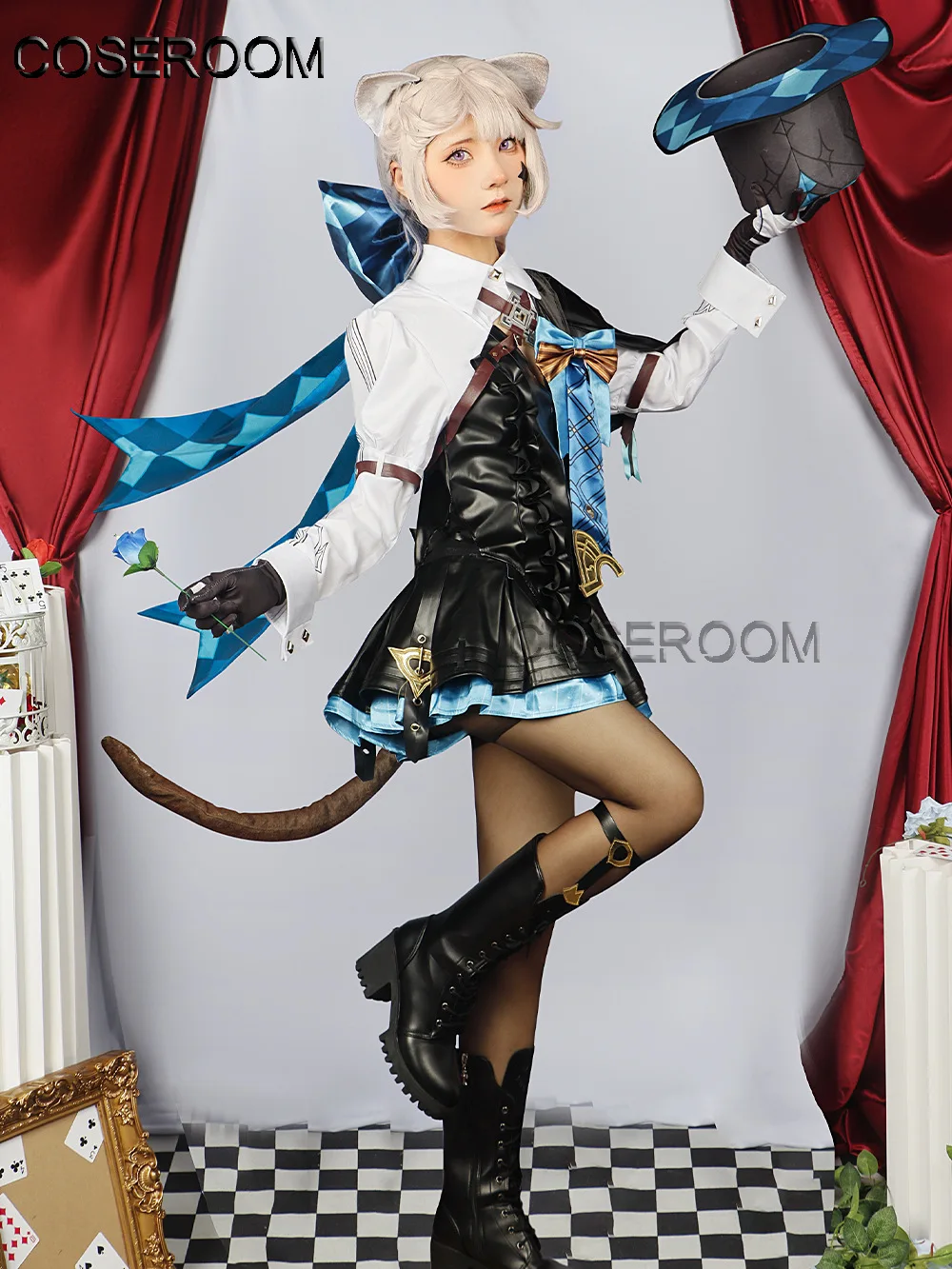 Game GenshinImpact Lynette Cosplay Costume Comic Con Dress Anime Role Play
Game GenshinImpact Lynette Cosplay Costume Comic Con Dress Anime Role Play