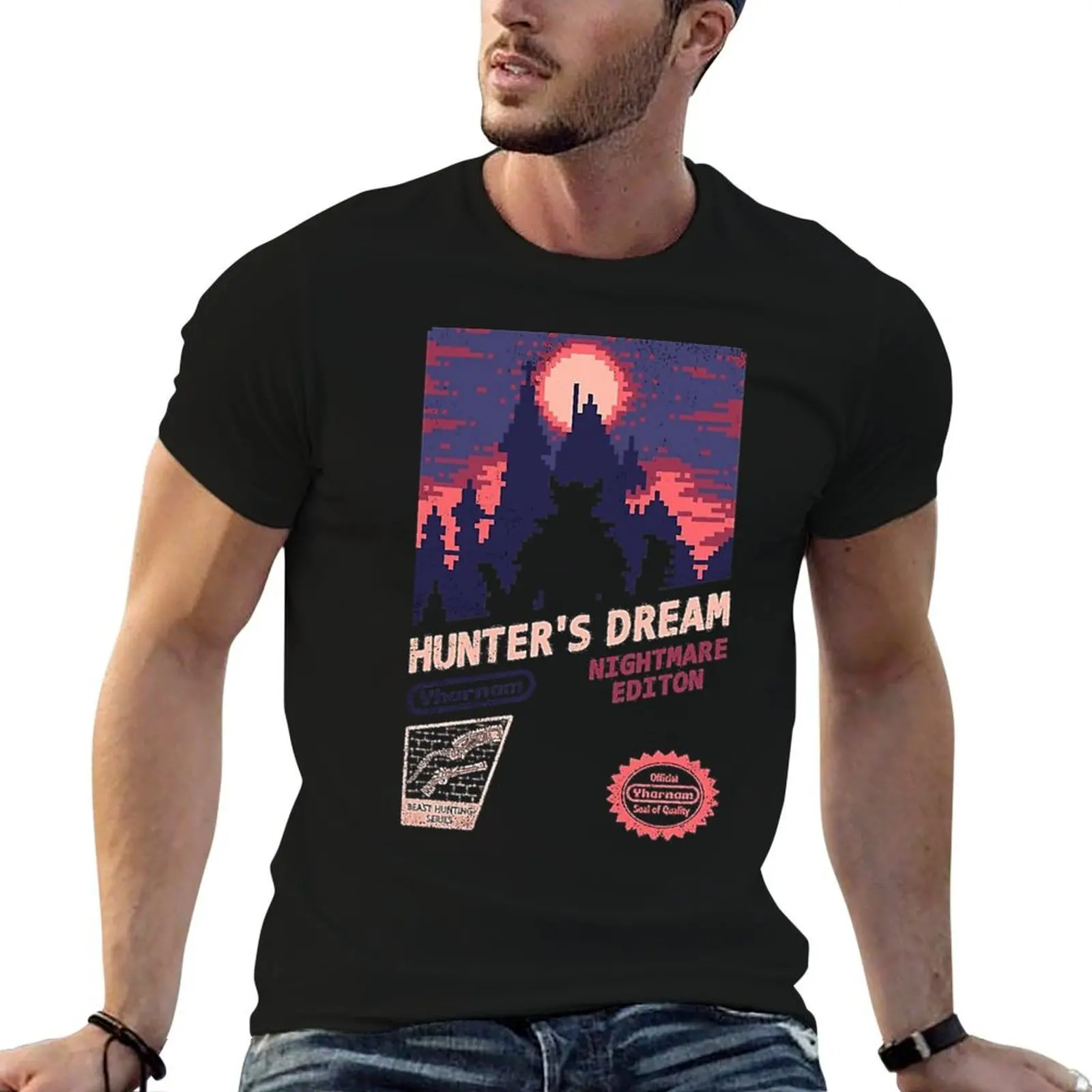Retro Bloodborne Hunter's Dream Nightmare Edition T-Shirt funny t shirts dark humor t shirt man designer T-Shirt
Retro Bloodborne Hunter's Dream Nightmare Edition T-Shirt funny t shirts dark humor t shirt man designer T-Shirt