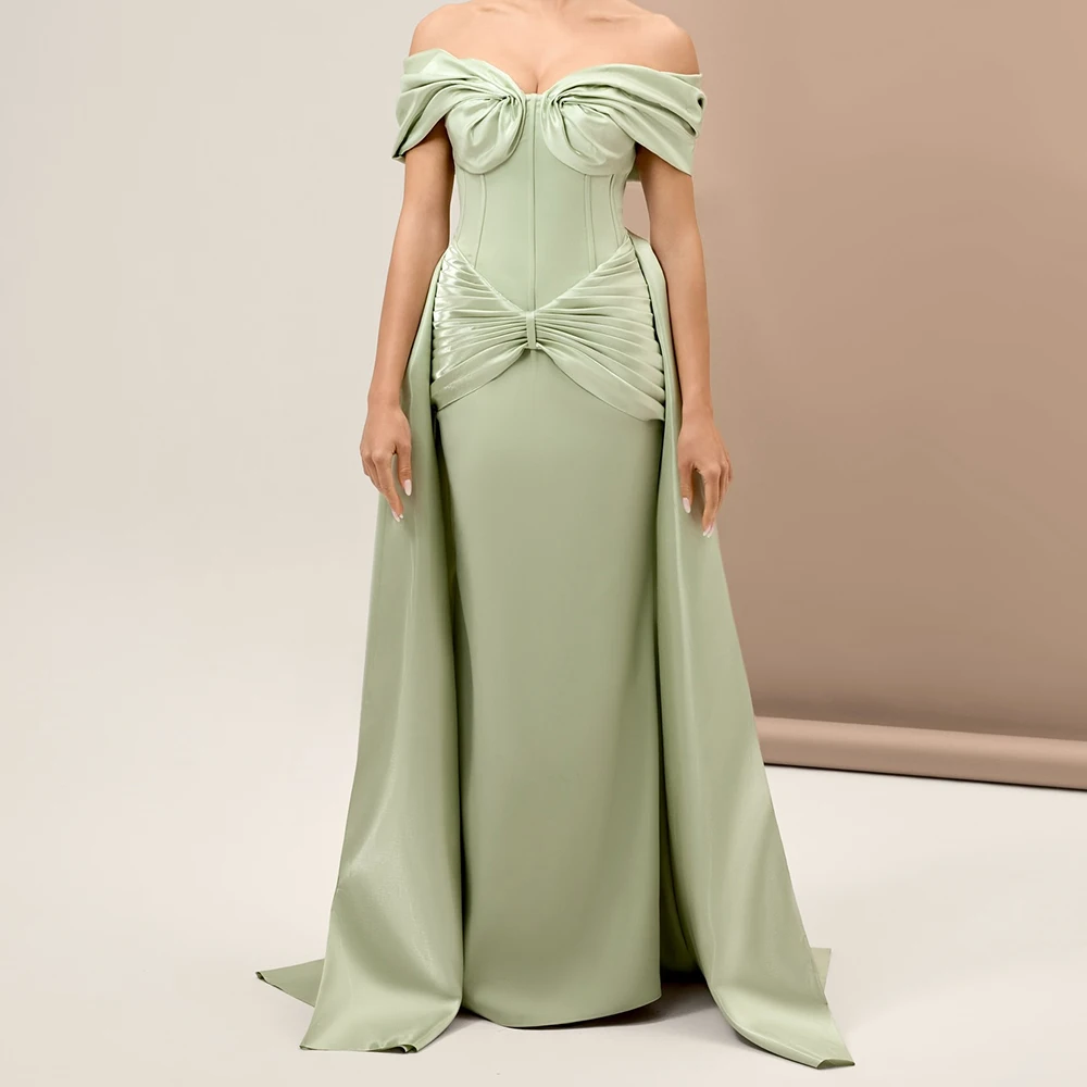 Вечерние платья трапециевидной формы по индивидуальному заказу, длиной до пола, с открытыми плечами, без рукавов, платье для выпускного вечера, модное плиссированное простое драпированное вечернее платье
Вечерние платья трапециевидной формы по индивидуальному заказу, длиной до пола, с открытыми плечами, без рукавов, платье для выпускного вечера, модное плиссированное простое драпированное вечернее платье